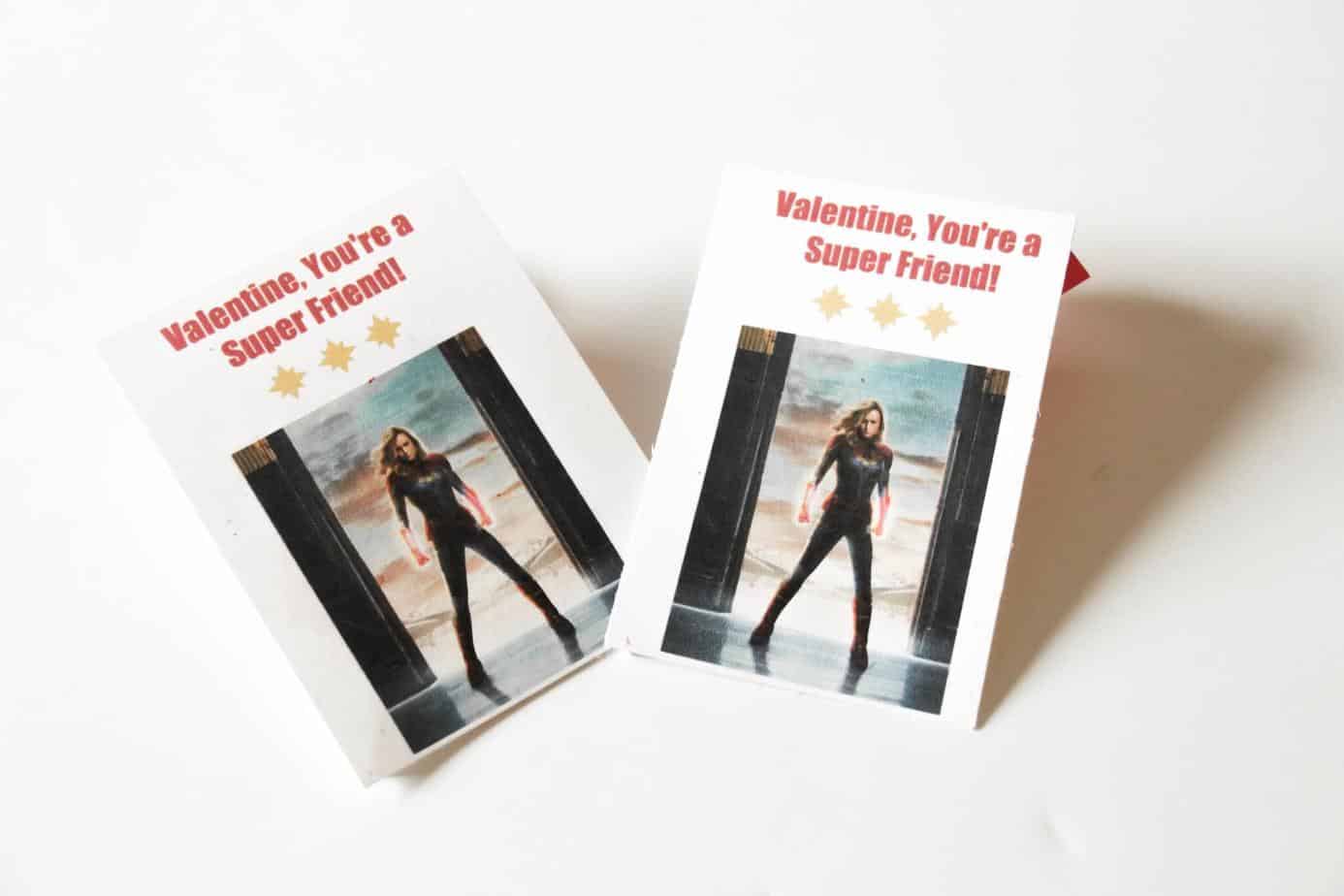 captain marvel valentine