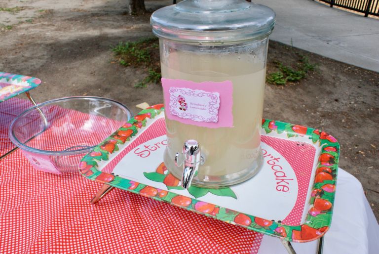 A Vintage Strawberry Shortcake Birthday Party